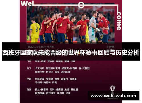 西班牙国家队未能晋级的世界杯赛事回顾与历史分析